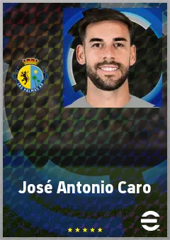 José Antonio Caro eFootball 2026 player card, 70 OVR GK