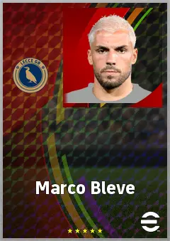 Marco Bleve eFootball 2026 player card, 70 OVR GK