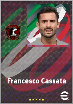 Francesco Cassata eFootball 2026 player card, 70 OVR CMF