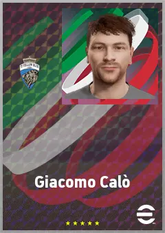 Giacomo Calò eFootball 2026 player card, 70 OVR DMF