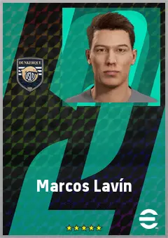 Marcos Lavín eFootball 2026 player card, 67 OVR GK