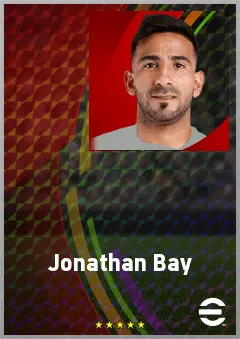 Jonathan Bay eFootball 2026 player card, 70 OVR LB