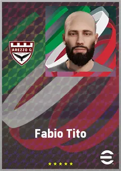 Fabio Tito eFootball 2026 player card, 69 OVR LB