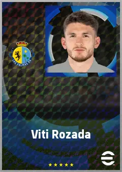 Viti Rozada eFootball 2026 player card, 70 OVR RB
