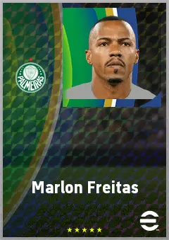 Marlon Freitas eFootball 2026 player card, 76 OVR CMF