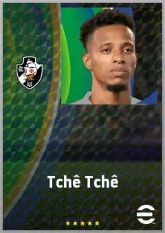 Tchê Tchê eFootball 2026 player card, 73 OVR CMF