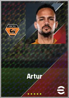 Artur eFootball 2026 player card, 72 OVR CMF