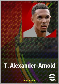 T. Alexander-Arnold eFootball 2026 player card, 80 OVR RB
