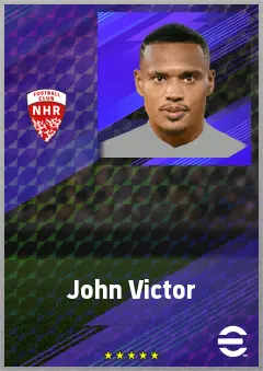 John Victor eFootball 2026 player card, 76 OVR GK