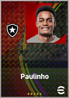 Paulinho eFootball 2026 player card, 70 OVR LB