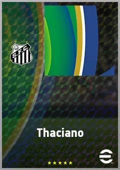 Thaciano eFootball 2026 player card, 72 OVR AMF