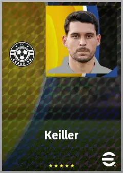 Keiller eFootball 2026 player card, 71 OVR GK