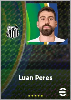 Luan Peres eFootball 2026 player card, 73 OVR CB