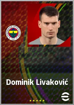 Dominik Livaković eFootball 2026 player card, 76 OVR GK
