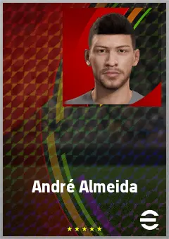 André Almeida eFootball 2026 player card, 66 OVR CB