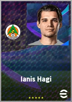 Ianis Hagi eFootball 2026 player card, 73 OVR AMF