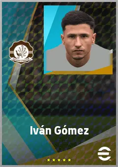 Iván Gómez eFootball 2026 player card, 73 OVR DMF