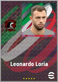 Leonardo Loria eFootball 2026 player card, 69 OVR GK