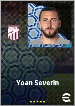 Yoan Severin eFootball 2026 player card, 69 OVR CB