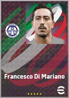 Francesco Di Mariano eFootball 2026 player card, 70 OVR LWF