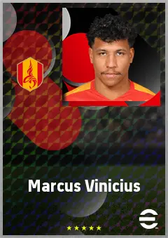 Marcus Vinicius eFootball 2026 player card, 70 OVR CF
