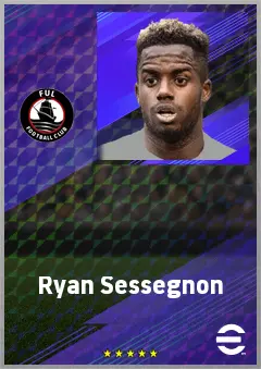 Ryan Sessegnon eFootball 2026 player card, 74 OVR LB