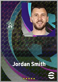 Jordan Smith eFootball 2026 player card, 68 OVR GK