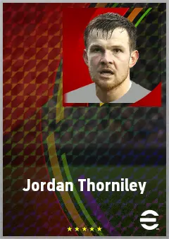 Jordan Thorniley eFootball 2026 player card, 67 OVR CB