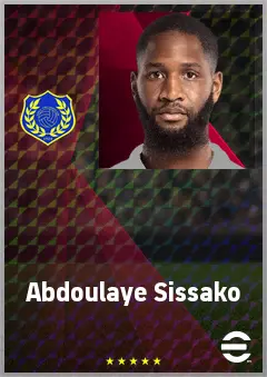 Abdoulaye Sissako eFootball 2026 player card, 71 OVR DMF