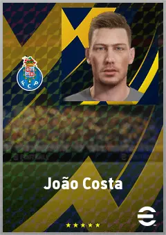 João Costa eFootball 2026 player card, 70 OVR GK