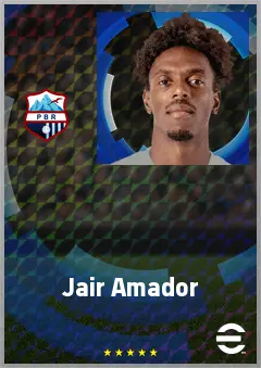 Jair Amador eFootball 2026 player card, 70 OVR CB