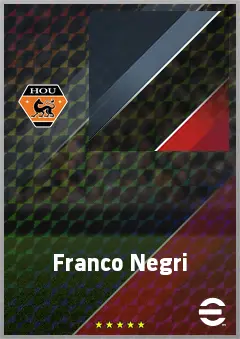Franco Negri eFootball 2026 player card, 71 OVR LB