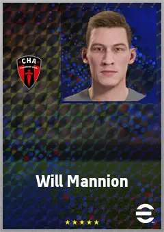 Will Mannion eFootball 2026 player card, 69 OVR GK