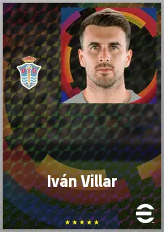 Iván Villar eFootball 2026 player card, 71 OVR GK