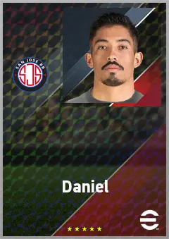 Daniel eFootball 2026 player card, 74 OVR GK
