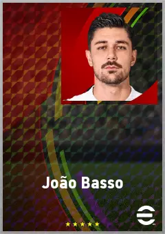 João Basso eFootball 2026 player card, 72 OVR CB