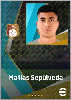 Matías Sepúlveda eFootball 2026 player card, 70 OVR LMF