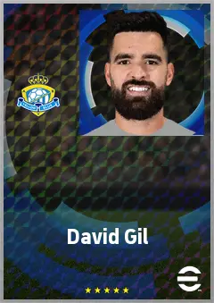 David Gil eFootball 2026 player card, 69 OVR GK