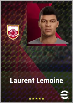 Laurent Lemoine eFootball 2026 player card, 67 OVR CB