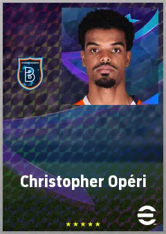 Christopher Opéri eFootball 2026 player card, 73 OVR LB