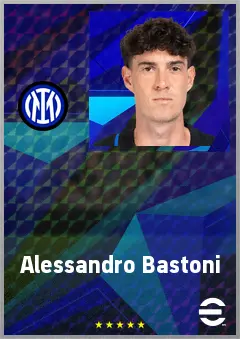 Alessandro Bastoni eFootball 2026 player card, 80 OVR CB