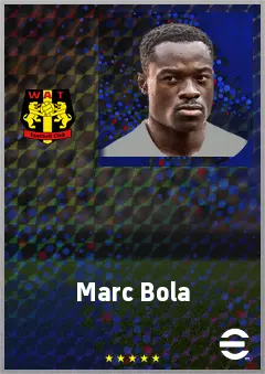 Marc Bola eFootball 2026 player card, 70 OVR LB