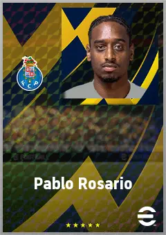 Pablo Rosario eFootball 2026 player card, 72 OVR DMF