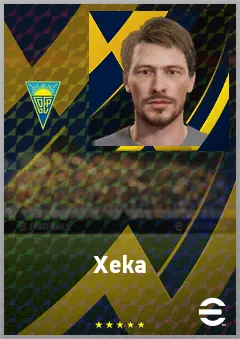 Xeka eFootball 2026 player card, 70 OVR CMF