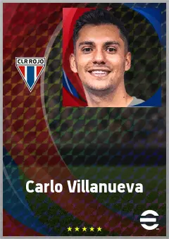 Carlo Villanueva eFootball 2026 player card, 68 OVR AMF