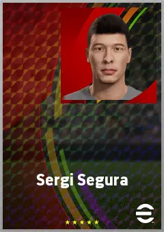 Sergi Segura eFootball 2026 player card, 67 OVR CB