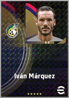 Iván Márquez eFootball 2026 player card, 72 OVR CB
