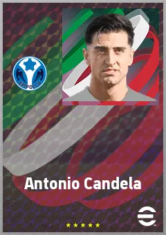 Antonio Candela eFootball 2026 player card, 71 OVR RB
