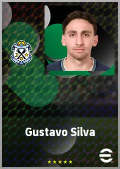 Gustavo Silva eFootball 2026 player card, 74 OVR RWF