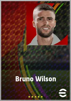 Bruno Wilson eFootball 2026 player card, 72 OVR CB